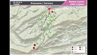 Rallye Monte Carlo 2022  ES1517  Briançonnet  Entrevaux [upl. by Ybrek]