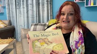 Jen Halliwell reads The Magic Bed by John Burningham [upl. by Ennylhsa342]