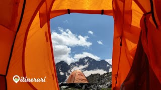 ITINERARI RIFUGIO DEL GRANDE CAMERINI IN VALMALENCO UN BALCONE SUL MONTE DISGRAZIA [upl. by Lebazi]