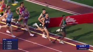 1500 Mens Final US 2024 Olympic Trials  Fantastic Finish [upl. by Hawkins]