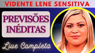 🔮 PREVISÕES INÉDITAS DA VIDENTE LENE SENSITIVA 🤯 [upl. by Naimad880]