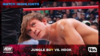 Jungle Boy Hooks The FTW Title  AEW Dynamite  TBS [upl. by Kristof]