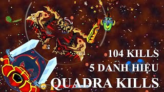 Evowarsio 125M Score 5 Danh Hiệu 104 Kill 1 QUADRA KILLS amp 4000 Subs [upl. by Odlanar]