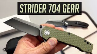 New Strider 704 Gear Knife [upl. by Eisnil]