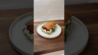 burrata caprese sandwichrecipe sammy burrata caprese sandwiches easysandwichrecipe sandwich [upl. by Jariv]