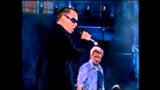 Johnny Hallyday Le Pénitentier LIVE Avec Florent Pagny Stade De France 1998 [upl. by Peskoff]