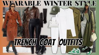 Wearable and Affordable Winter Trench Coat Styles [upl. by Iarahs]