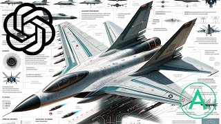 Can ChatGPT and DALLE Design a Supermaneuverable Fighter Jet in Flyout [upl. by Salokin]