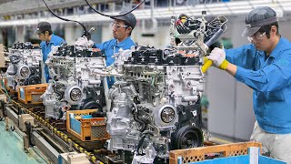 Inside Mazda Best Factory in Japan Producing Tiny Powerful Engines  Production Line [upl. by Manlove]