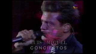 Luis Miguel  Que Tu Te Vas Argentina 1997 [upl. by Loydie]