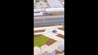 Pakenham progress works ahead of Pakenham and East Pakenham stations opening [upl. by Atnwahsal]