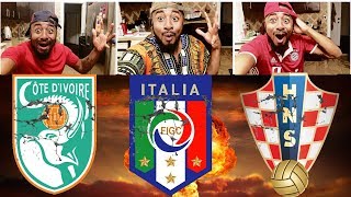 ITALY IVORY COAST amp CROATIA MISS 2018 WORLD CUP USA NETHERLANDS CHILE OUT OF RUSSIA [upl. by Clarkson307]