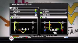 NCAA 14  Picking the Perfect Offensive Playbook [upl. by Monika]