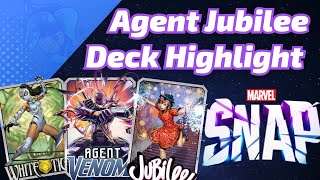 Agent Venom Jubilee Value  Marvel SNAP Deck Highlight [upl. by Jeno]