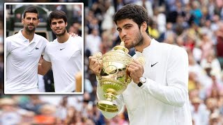 Wimbledon final prize money How much will Carlos Alcaraz and Novak Djokovic earn [upl. by Erinn]