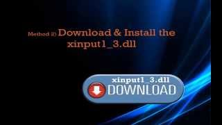 How to Fix Xinput13dll Error [upl. by Ssegrub]