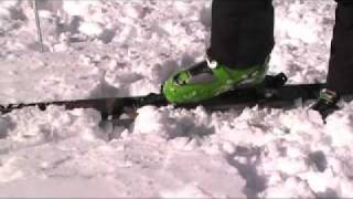 How To Use Dynafit Ski Bindings  Part 2 [upl. by Yruok]