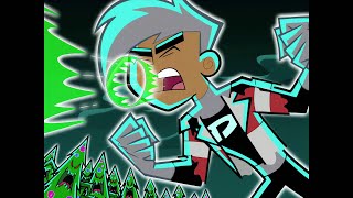 Danny Phantom Ghostly Wail Half Changing Back Moments [upl. by Glenna]