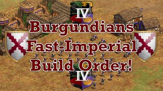 Burgundians FastImperial Build Order [upl. by Donaldson]