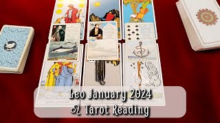 Leo ♌️ Tarot Card Reading for January 2024 [upl. by Veradia]