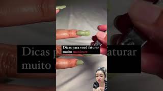 Facilidade que você precisa olha isso Unha em gel colante manicure shorts pedicure unhas [upl. by Neron]