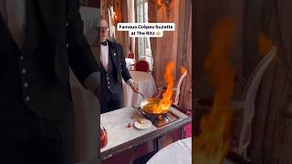 The Most Famous Ritz Crêpes Suzette [upl. by Harman62]