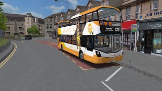 Route 122  Stoneley Hbr  Paignton  Masterswitch Gen 3  Omsi 2 [upl. by Eanrahc]