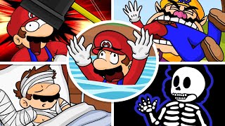 Every Time Mario Dies Compilation Part 1  Gabasonian [upl. by Jade348]