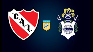 EN VIVO  INDEPENDIENTE VS GIMNASIA ESGRIMA LA PLATA  RELATA ALBERTO RAIMUNDI [upl. by Ydnamron]