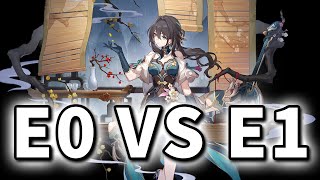 「Ruan Mei」E0 vs E1  Honkai Star Rail [upl. by Mata]