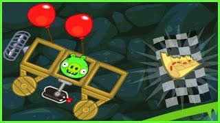 Bad Piggies HD V2 0 Ground Hog Day Level Level 1020 [upl. by Milore880]