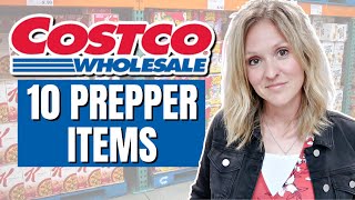 10 Prepper Items you NEED to buy at Costco  Emergency Food Storage [upl. by Tryck973]