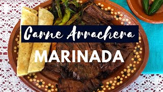 Carne Arrachera Marinada How To Mexican Food [upl. by Ellenrahc988]