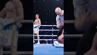 Ringside View 🔬 Aaron Bowens Brutal Bodyshot To James Todd [upl. by Merc570]