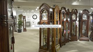 Grandfather Clock Extra Features [upl. by Llerod]