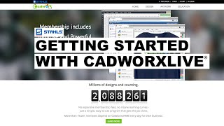 Online HTV Design Tool – CadworxLIVE [upl. by Ennasor]