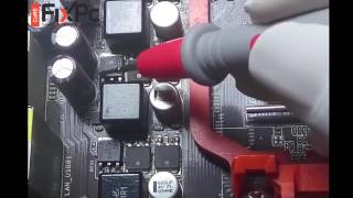 Repair Short  Dead Motherboard [upl. by Bivins]