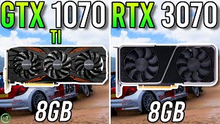 GTX 1070 Ti vs RTX 3070 8GB  Tested in 2023 [upl. by Ahsitram]