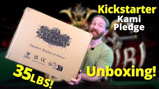 Harakiri Blades of Honor  Kickstarter Kami Pledge Unboxing [upl. by Ait]