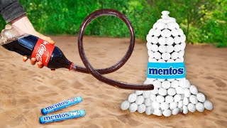 DIY Coca Cola and Mentos Rocket Part 2 [upl. by Vyky663]