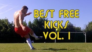 Best Free Kicks Montage  Vol 1  Beckham Curves Power Shots [upl. by Tnias]