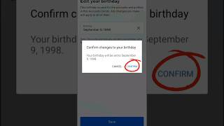 How to Change your Birthday on Facebook  1 minute tutorial facebook tutorial birthdayupdate [upl. by Drescher]