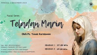 SUNDAY SERVICE I  03 Desember 2023  Ps Yusak Kurmiawan [upl. by Linet]