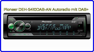 BEWERTUNG 2024 Pioneer DEHS410DABAN Autoradio mit DAB WESENTLICHE Einzelheiten [upl. by Aretina]