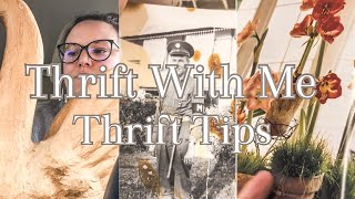 Thrift With Me  Tips for Thrifting for Vintage Decor [upl. by Fulks]