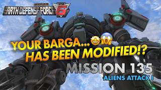 Earth Defense Force 6  Mission 135 English Version  Aliens Attack I  Ranger  Hard  PS5 [upl. by Arretal]