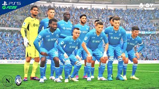 EA SPORT FC25  PS5  SERIE A  NAPOLI VS ATALANTA  MNYK GAMES 223 easportsfc25 [upl. by Nalahs]