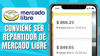 Conviene Ser Repartidor De Mercado Libre [upl. by Bucella178]