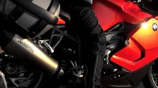 BMW K1300S Auto shifterSound AKRAPOVICマフラー [upl. by Allebara]