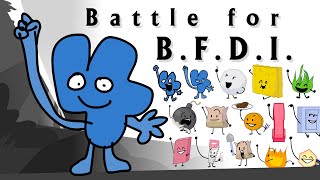 Battle for BFDI  Season 4a All Episodes [upl. by Eissak520]